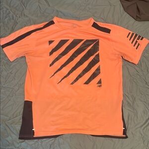 New Balance Pink and Black Performance Tee